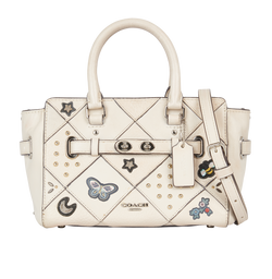 Swagger Blake 25 souvenir embroidery patchwork satchel, S, 3*